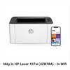 Máy in laser HP 107w Wifi (4ZB78A) trắng đen đơn năng