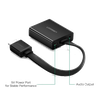 Cáp chuyển đổi từ HDMI sang VGA dẹt có Audio Ugreen 40248