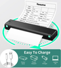 Máy in di động M08F (A4, giấy nhiệt, không mực, Bluetooth/USB-C)