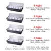 Khay Đựng Thạch, Topping, Trái Cây Trà Sữa 3 - 4 - 5 - 6 ngăn