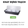 Khay Đựng Thạch, Topping, Trái Cây Trà Sữa 3 - 4 - 5 - 6 ngăn