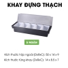 Khay Đựng Thạch, Topping, Trái Cây Trà Sữa 3 - 4 - 5 - 6 ngăn
