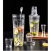 Bình lắc nhựa Shaker nhiều vạch 530ml và 700ml