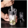 Bình lắc nhựa Shaker nhiều vạch 530ml và 700ml
