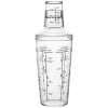 Bình lắc nhựa Shaker nhiều vạch 530ml và 700ml