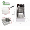 Bếp chiên ngập dầu nhúng điện SUNNY SN-01 | Dung tích 6L | Công suất 2500W