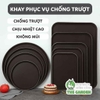 Khay nhựa phục vụ, bưng bê đồ uống | Vuông | Nhiều kích thước