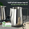 Ca đánh sữa | Chất liệu inox | Dung tích 350ML - 550ml - 900ml