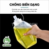 Bình Nhựa Đựng Tương, Sirup, Nước Sốt, Chai lọ đựng siro | Nhiều Dung Tích | Có Vạch Chia | Hình vuông