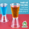Jigger 2 đầu | Chất liệu nhựa | Dung tích 20/40m và 10/20ml