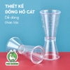 Jigger 2 đầu | Chất liệu nhựa | Dung tích 20/40m và 10/20ml