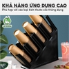 Kệ úp cốc chéo 4 tầng