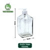 Bình pump đường thủy tinh 10cc  | Dung tích 1,1L