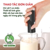 Máy tạo bọt cafe, máy đánh trứng mini cầm tay THE GARDEN nhỏ gọn