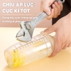 Bộ Dụng Cụ Pha Trà Chanh Giã Tay | Chày giã, bình 4 mảnh, đế cao su, ca đong