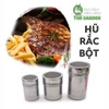 Hũ rắc bột | Chất liệu inox