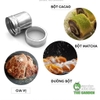 Hũ rắc bột | Chất liệu inox
