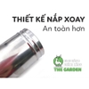 Hũ rắc bột | Chất liệu inox