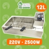 Bếp chiên ngập dầu nhúng điện SUNNY SN-01S | Dung tích 12L | Công suất 3000W