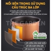 Nồi nấu trân châu tự động AONUOSI phiên bản Tiếng Anh dung tích 5L