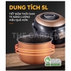 Nồi nấu trân châu tự động AONUOSI phiên bản Tiếng Anh dung tích 5L