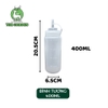 Bình Nhựa Đựng Tương, Sirup, Nước Sốt, Chai lọ đựng siro | Nhiều Dung Tích | Có Vạch Chia | Hình tròn