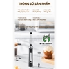 Máy tạo bọt sữa đa năng WHISK | 2 đầu đánh | 3 tốc độ | Sạc USB