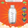 Bình lắc shaker nhựa | Dung tích 530ml