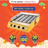 Bếp nướng Gas không khói THE GARDEN BN-04D | 4 HỌNG DÀI