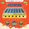 Bếp nướng Gas không khói THE GARDEN BN-06D | 6 HỌNG DÀI