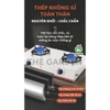 Bếp Gas nấu mì cay, cơm niêu THE GARDEN IGWT | Inox | Bếp 8 họng MỚI