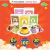 Bột Pudding Trứng THE GARDEN | Nhiều vị Socola, Matcha, Dâu, Khoai Môn | Gói 100g