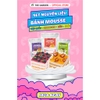 Set nguyên liệu làm bánh Mousse THE GARDEN | thành phẩm 2 hộp 750ml | vị Dâu - Xoài và vị Chanh Leo - Việt Quất