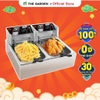 Bếp chiên ngập dầu nhúng điện SUNNY SN-02 | Dung tích 6L+6L | Công suất 2500W