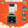 Máy xay sinh tố công nghiệp THE GARDEN TG-68PRO 2200W, hẹn giờ