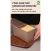 Khuôn nướng bánh mì gối, bánh sandwich  | Chất liệu thép Carbon chống dính | Loại 450g và 250g
