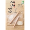 Cây lăn bột làm bánh | Chất liệu gỗ sồi | Kích thước 25 - 30 - 35 cm