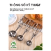 Muỗng múc kem | Chất liệu inox | Đầu múc kích thước 5cm