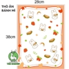 Giấy báo gói bánh sandwich | Kích thước 28x38cm | Combo 50