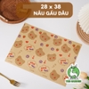 Giấy báo gói bánh sandwich | Kích thước 28x38cm | Combo 50