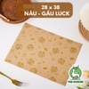Giấy báo gói bánh sandwich | Kích thước 28x38cm | Combo 50