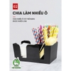 Khay nhựa đựng ống hút giấy ăn