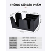 Khay nhựa đựng ống hút giấy ăn