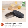 Khuôn nướng bánh mì hoa cúc hình oval | Thép carbon chống dính | Model D08