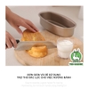 Khuôn nướng bánh mì hoa cúc hình oval | Thép carbon chống dính | Model D08