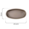 Khuôn nướng bánh mì hoa cúc hình oval | Thép carbon chống dính | Model D08
