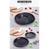Khay nướng bánh Pizza | Thép carbon chống dính | Đường kính 16 - 18 - 20 - 23 - 26 cm