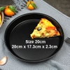 Khay nướng bánh Pizza | Thép carbon chống dính | Đường kính 16 - 18 - 20 - 23 - 26 cm