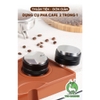 Tamper OCD 58mm nén cà phê | Đầu đôi | Chất liệu Inox 304