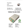 Cân Tiểu Ly Điện Tử | Model SF400A Nâng Cấp | Định lượng 5kg - 1g | Có đèn LED | Sạc điện